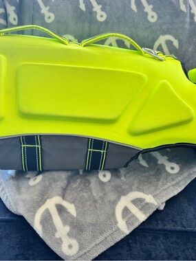 Arcadia Trail Dog Life Jacket Neon Green High Visibility Pet Safety Vest
